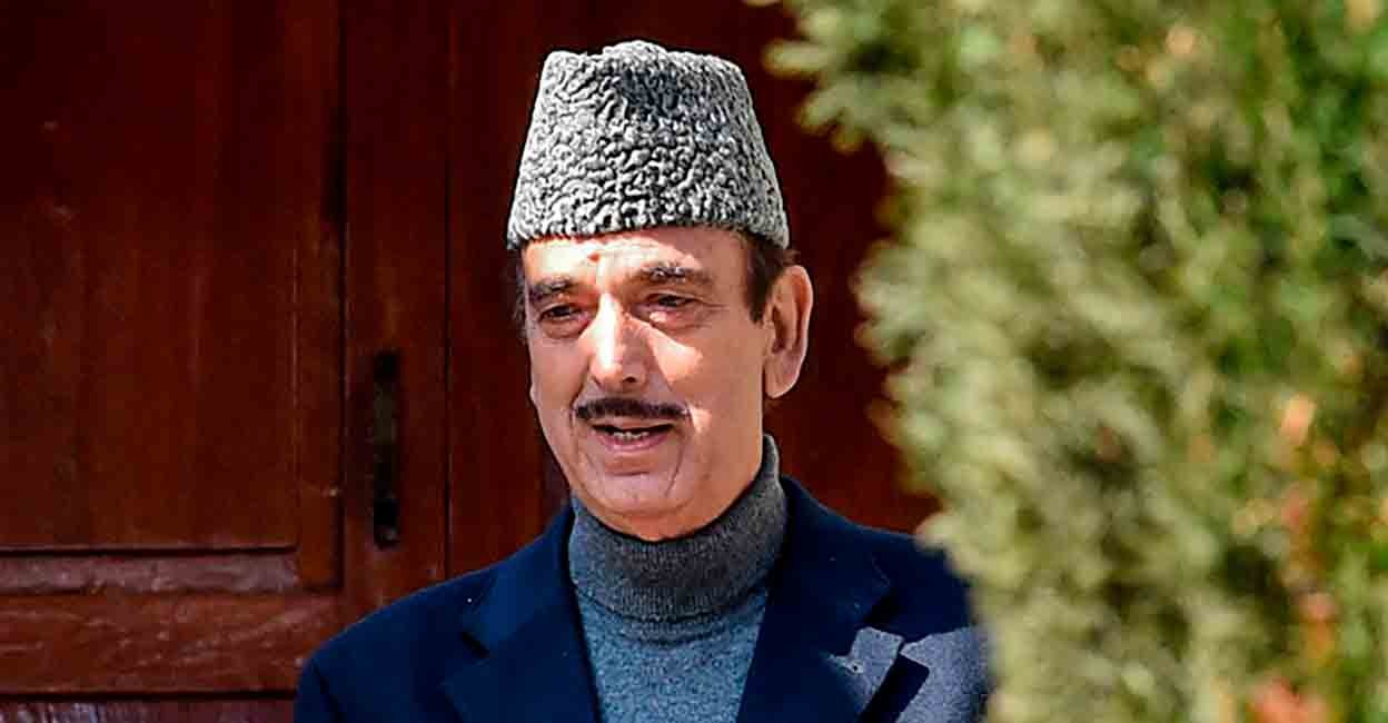 'Azad Dispels ‘Rumours’ About Being Next LG Of Jammu & Kashmir'